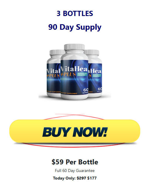 vitahearplus 3 bottle
