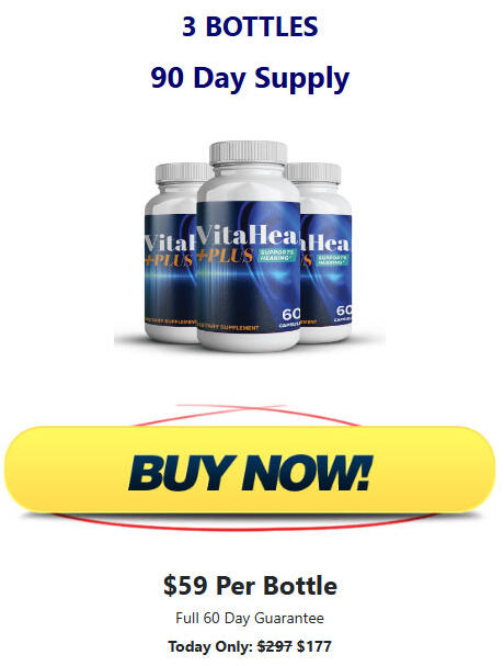vitahearplus 3 bottle